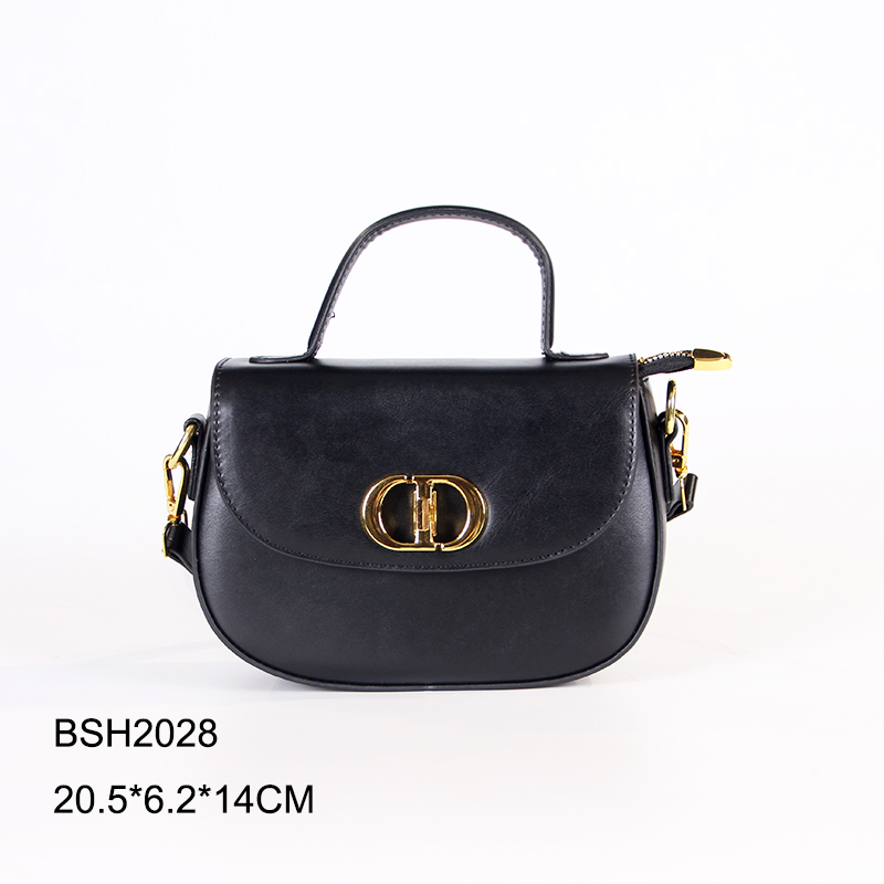 Black Cross Body Shoulder Bag Basic Black Shoulder Bag